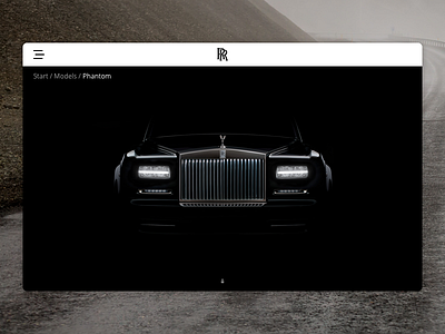 Rolls Royce Concept car rolls royce ui web