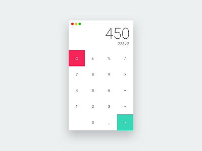 Daily UI #04 - Calculator 004 calculator card daily dailyui ui