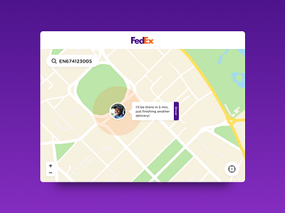 Daily UI #20 - Location Tracker