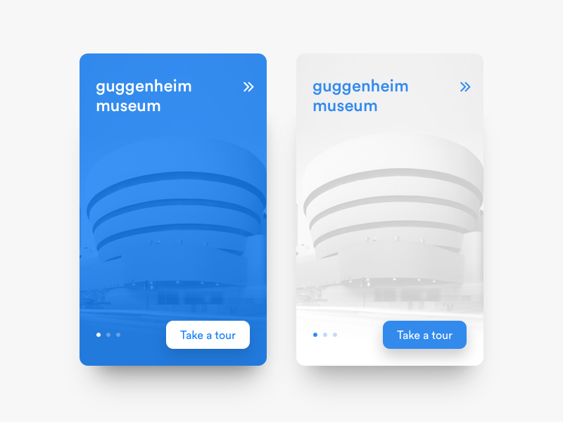 Daily UI #23 - Onboarding daily ui 23 onboarding guggenheim museum new york tour art