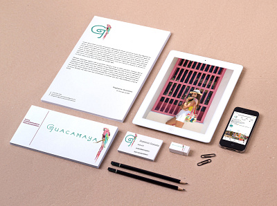 Guacamaya Handmade Store branding design founder illustration logo smallbusiness typography