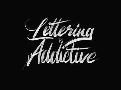 Lettering is addictive calligraffiti calligraphy calligraphy and lettering artist calligraphy logo design graphicdesign illustrator ipadpro ipadprocreate lettering art logo logodesigns photoshop procreate procreatelettering