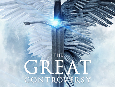 The Great Controversy book book cover cover art epic illustration sword