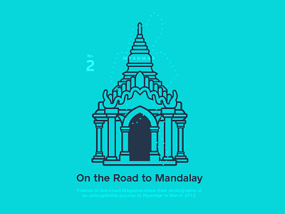 Astronaut Magazine #3 - On The Road To Mandalay astronaut magazine illustration ipad mandalay myanmar