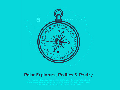 Astronaut Magazine #6 Polar Explorers, Politics & Poetry astronaut magazine cover illustration polar