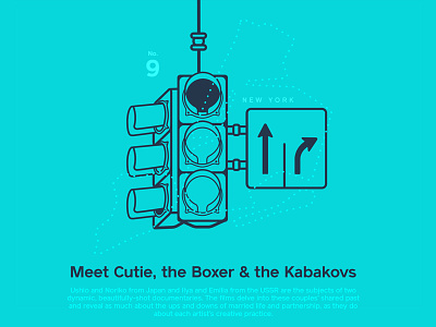 Astronaut Magazine #9 - Meet cutie, the boxer and the Kabakovs astronaut magazine illustration kabakovs new york traffic light