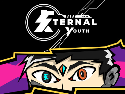Eternal Youth art artwork branding clothing design graphic design vector
