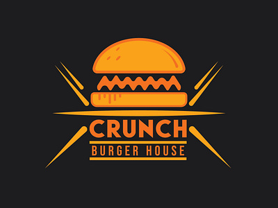 Crunch Burger House Logo