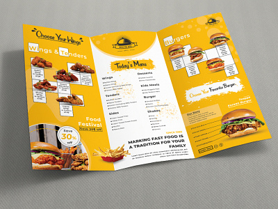Print Ready Food Promotion Trifold Brochure Design brochure brochure design burger burger brochure burger promotion flyer food food brochure food promotion food promotion brochure print ready restaurant brochure restaurant food promotion restaurant promotion trifold trifold brochure trifold design trifold promotion