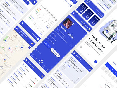 Collection Agent Mobile Application UI Design