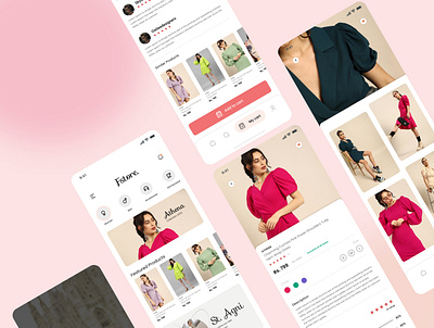 Online fashion store design ecommerceapp fashionstore illustration mobileapp ui uidesign uiux uiuxdesign userinterface