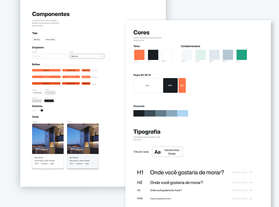 Style Guide Loft branding design typography ui ui ux ui design ux web website