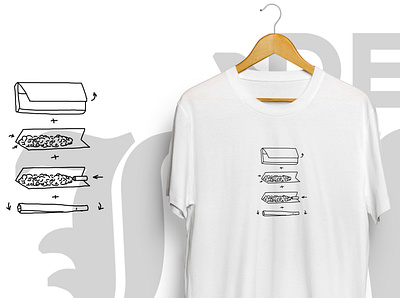 Rollin Tshirt Design design flat graphic icon logo minimal tshirt typography