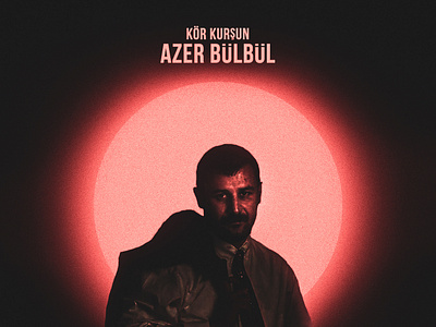 Kör Kurşun (2020 Deluxe Edition) "Azer Bülbül" design draw flat graphic icon logo minimal tshirt typography vector
