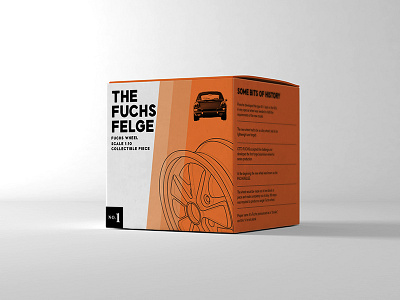 Enso'' Wheels - The Fuchs Felge cars graphic design motoring packaging typo.