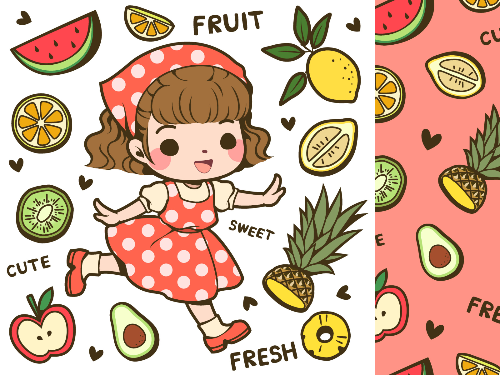 Summer Fresh And Cute Fruit Drawing Cartoon Peach Elf Decoration PNG Images  | PSD Free Download - Pikbest