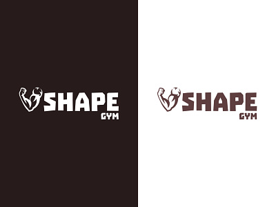 V Shape Gym Logo