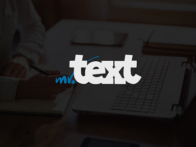 Mr. Text Logo