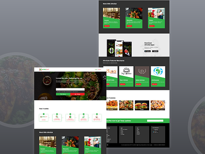 AfricEat-Food Delivery Website Ui