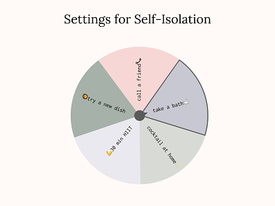 Daily UI 007: Settings for Self-Isolation