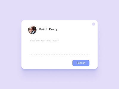 Daily UI 081: Status Update