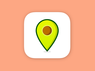 DAILY UI 005: App Icon | AvocadoFinder app app icon application icon avocado daily ui dailyui dailyui005 dailyuichallenge food icon ios app ios application ios apps mobile ui uidesign uiux ux