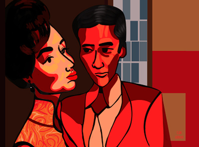 In the mood for love_Personal project characterdesign frame frame by frame illustration illustration art illustration design illustrations illustrator