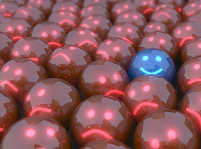 Keep Smiling 3d art 3dsmax design glow positivevibes positivity smile smiling