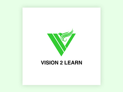 Logo Design for Vision 2 Learn brand identity branding design illustration logo