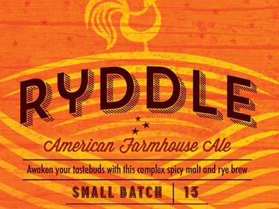 Ryddle beer