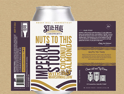 Virtual Can Mock beer ct design mock nuts
