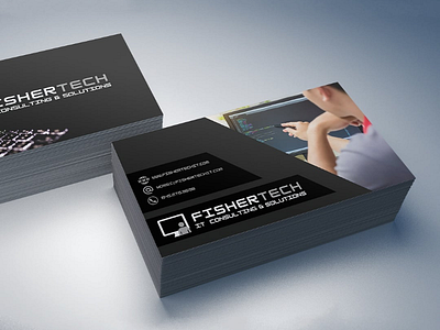 Business Card Design business businesscard card design graphics minimal minimalistic modern techy