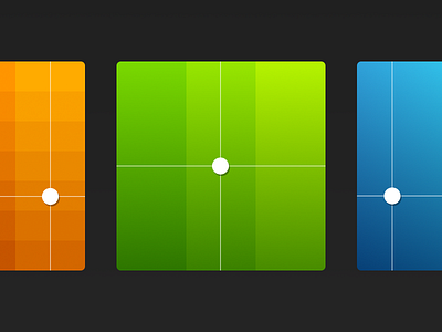 Moodelizer Pads 2 colors gradient music pad ui user interface ux