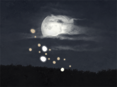 Moon dark game moon night screenshot