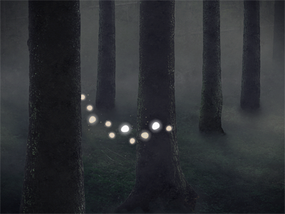 Forest Redux dark game night screenshot