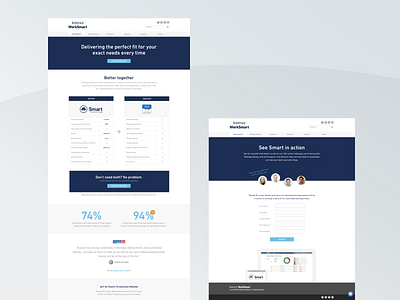 Kainos Worksmart website design ui web design website