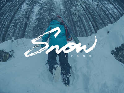 Snow Lettering calligraphy font lettering logo script ski snow snowboard type typeface typography white