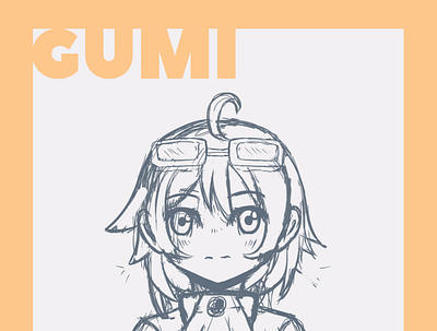 Gumi Megpoid drawings vocaloid