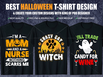 Halloween Day T-shirt Design