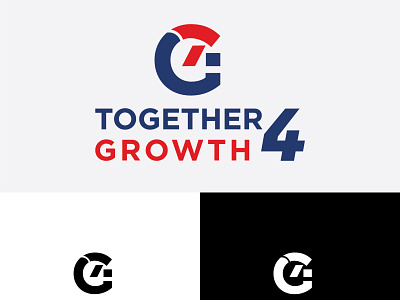 Together 4 Growth Logo Design