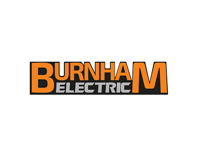 Burnham Electric Logo Design brand design branding business design flat graphicdesign logo logo brand logo design logo designer logo maker logo mark logodesign logos logotype minimal minimalist minimalist logo minimalistic modern logo ui