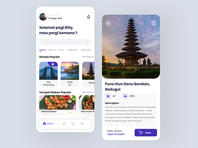 Travel App - UI Design