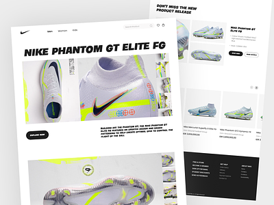 Nike Football - Landingpage