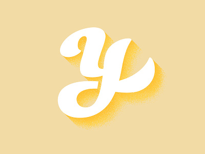 Y calligraphy letter script type typography y