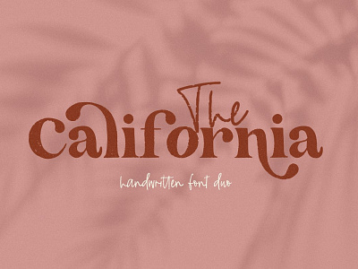 The California bold font display font display typography font font family serif typeface