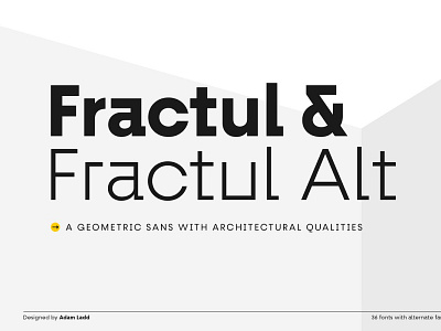 Fractul Font Family