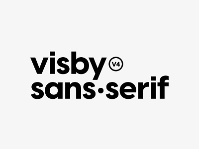 Visby CF Geometric bold font display typography emblem font font family typeface