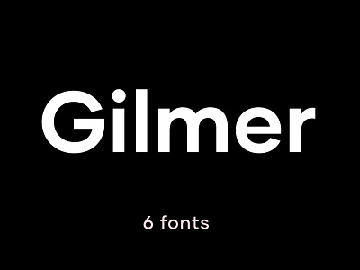 Gilmer display font display typography font family logo fonts outline typeface