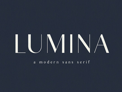 Lumina display font display typography feminine font font family typeface