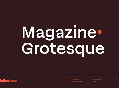 Magazine Grotesque Intro Offer 2020 design display font display typography font font family typeface